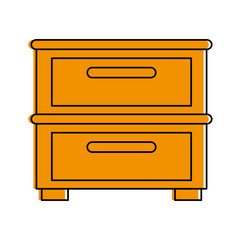 Sticker - archive drawers icon image