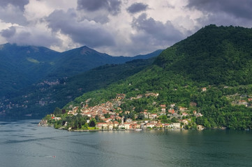 Wall Mural - Torno am Comer See in Italien - Torno, Lake Como in Italy