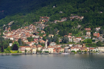 Wall Mural - Torno am Comer See in Italien - Torno, Lake Como in Italy