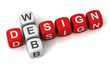 © frender - web design cubes concept  3d illustration