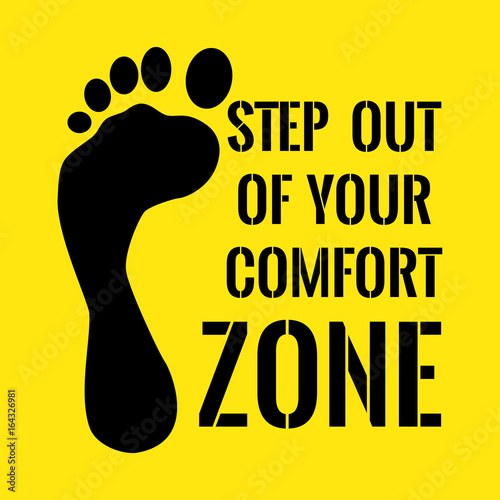 Motivational Quote Step Out Of Your Comfort Zone Buy This