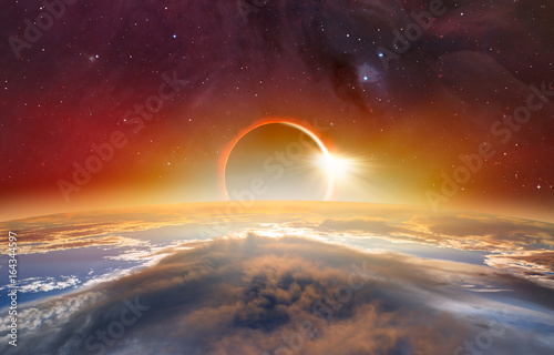 Solar Eclipse Elements of this image furnished by NASA Tapéta, Fotótapéta