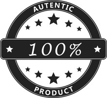 100% Autentic Product Logo