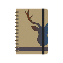 Deer Silhouette Notebook