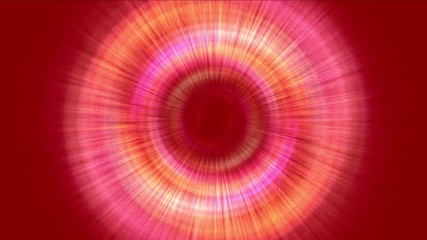 Wall Mural - 4k Abstract rotation turbine tunnel rays laser lines halo in pupil space.
