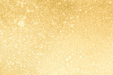 Fototapeta Niebo - Golden Bubbles Background