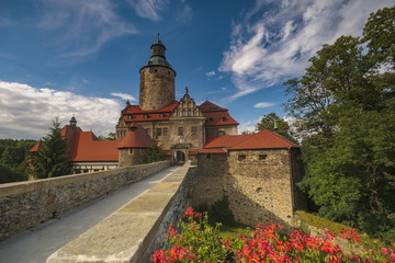 Wall Mural - Czocha Castle on a clear summer day, Poland