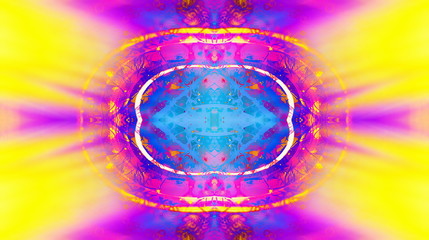Leinwandbilder - fresh modern style design backround with abstract multicolor layered pattern.