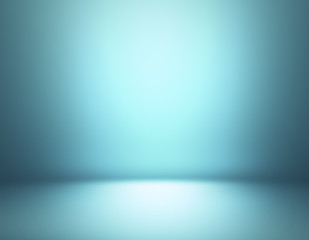 Poster - Blue gradient interior