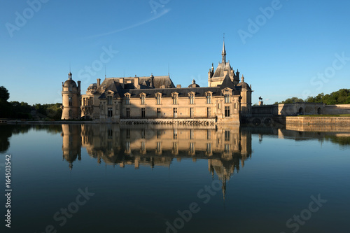 Plakat Zamek Chantilly w Paryżu, Francja