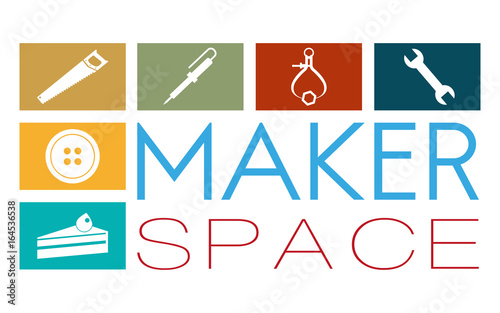 Maker And Maker Space Banner Design Buy This Stock Vector And
