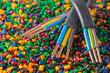 Colorful Plastic Polymer Granules for cable