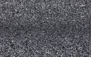 Fresh, new asphalt