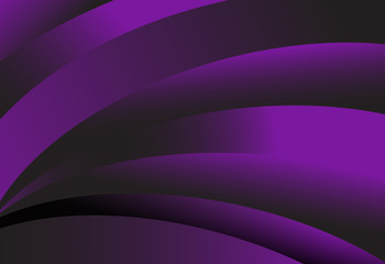 Wall Mural - Purple abstract line curve and wavy background