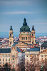 Wall Mural - St Stephen (St Istvan) Basilica in Budapest