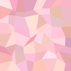 Poster - Light pink polygon mosaic pattern background - polygonal vector design from rectangles
