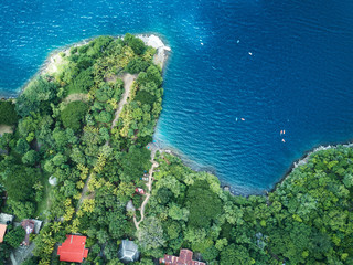 Poster - Blue lagoon in tropical