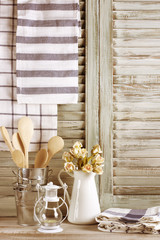 Wall Mural - Rustic kitchen still life