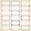 © digiselector - Decorative frames and borders rectangle 2x1 proportions set 1