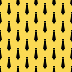 Wall Mural - vector seamless pattern. fashion hipster background with neckties