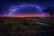 Milky Way arching over El Questro National Park in Western Australia