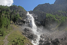 Wasserfall, Engstligen Bei Adelboden, Schweiz
