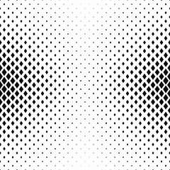 Poster - monochrome rhombus shape pattern design background