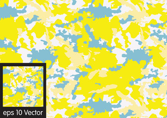 Wall Mural - woodland camouflage pattern vector