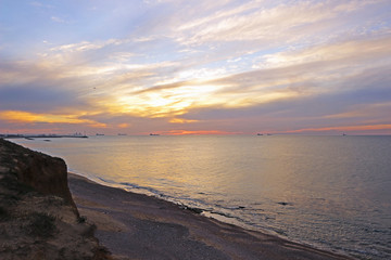 Wall Mural - landscape sea. Israel. Ashkelon.