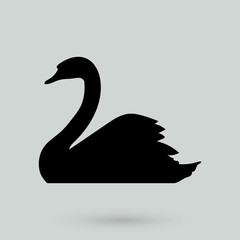 Poster - swan icon