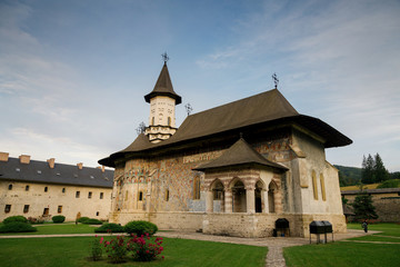 Sucevita orthodox monastery, Bucovina, UNESCO world heritage site