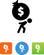 Debt Icon - Illustration