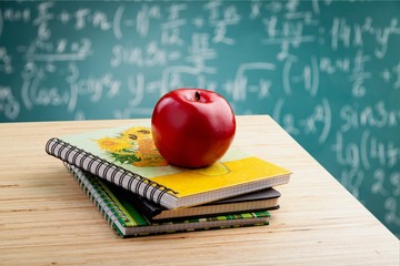 Wall Mural - School teacher's desk.