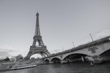  Eiffel Tower in Paris.