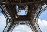 Fototapeta Paryż - Eiffel Tower in Paris.