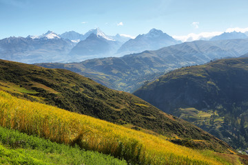 Wall Mural - Views of Black mountain range, Peru