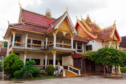 ラオス ビエンチャン ワット サケット 最古の寺院 Stock Photo Adobe Stock