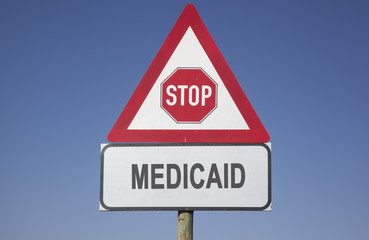 Wall Mural - Medicaid warning