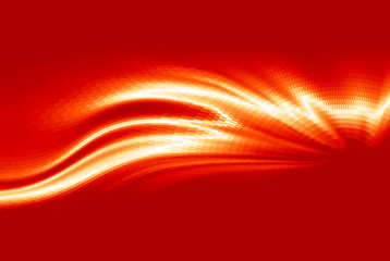 Wall Mural - fire flame. abstract vector wave background