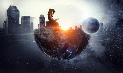 Wall Mural - One day I will go to space