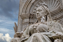Queen Victoria Monument London Detail