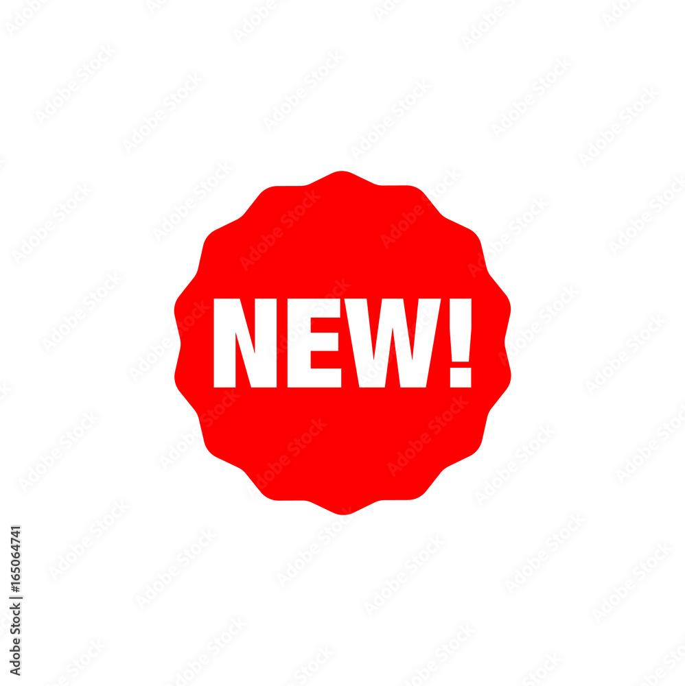 new NEW! Symbol Icon の Stock ベクター | Adobe Stock