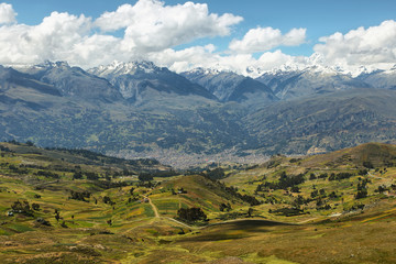 Wall Mural - Views of Black mountain range, Peru