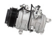 automotive air conditioning compressor on a white
