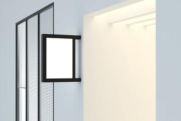 Fototapete - Empty rectangular stopper
