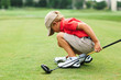 © Kelly Knox/Stocksy - series of a boy golfing with his father