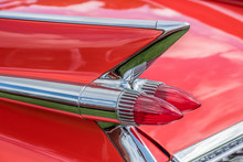 Red Cadillac Rear Lights
