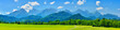 Summer mountains panorama, Schwangau, Germany