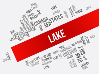 Sticker - lake