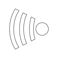 wifi icon wireless internet sign communication technology symbol